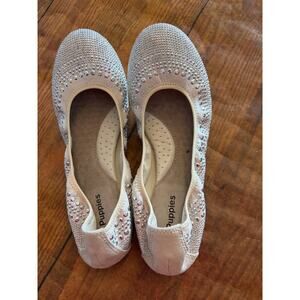 Sz 7.5 - Blinged out Ballet flats